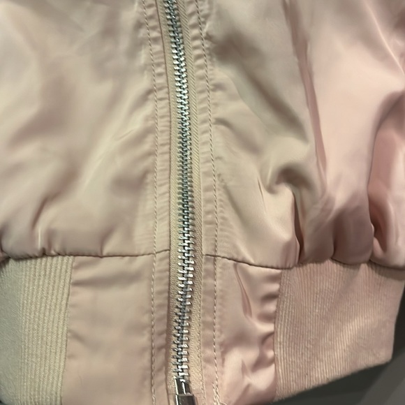 Ashleigh outerwear blush zip up jacket - Picture 8 of 8